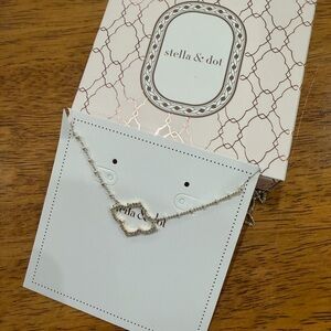 Pave Arabesque Necklace